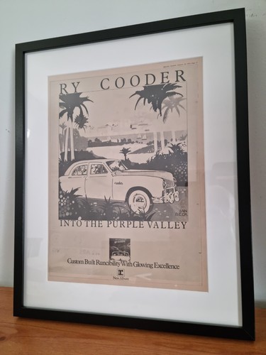 Cooder original framed - original,