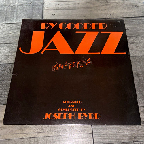Cooder jazz 12 vinyl - cooder,
